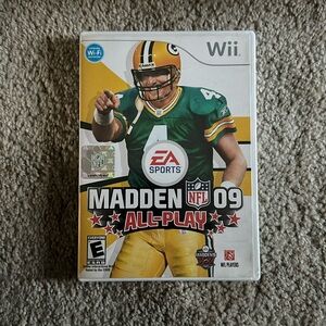 Madden NFL 09 Wii Game- great condition!
